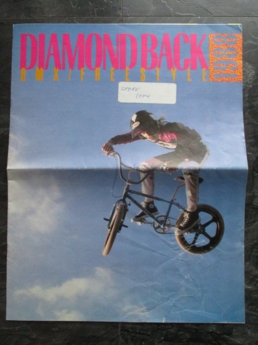 Diamond back bmx freestyle - back,
