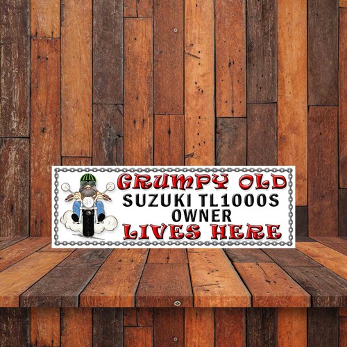 Grumpy old suzuki tl1000s - old,