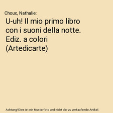 U-uh! Il mio primo libro con i