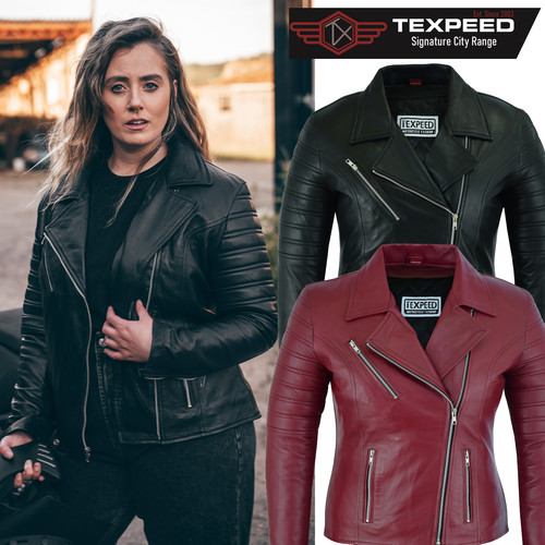 Womens leather jacket - womens, coat
