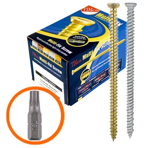 Concrete screws frame - screws,