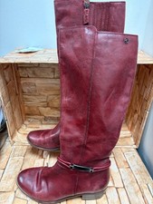 NEW LADIES TAMARIS RED LEATHER