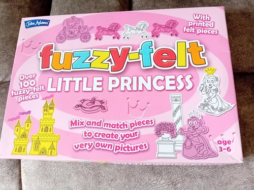 Fuzzy felt little princess - little,