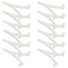 12pcs Pool Rake Clip Swimming Pool Skimmer Net Clips for Pool Skimmers