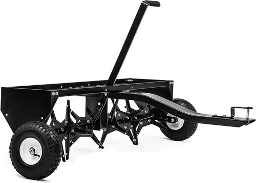 Lawn aerator with - lawn,