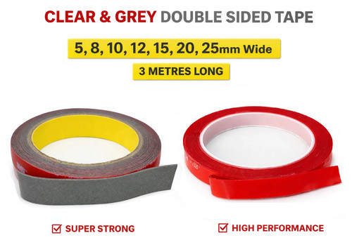 Double sided tape - sided, acrylic