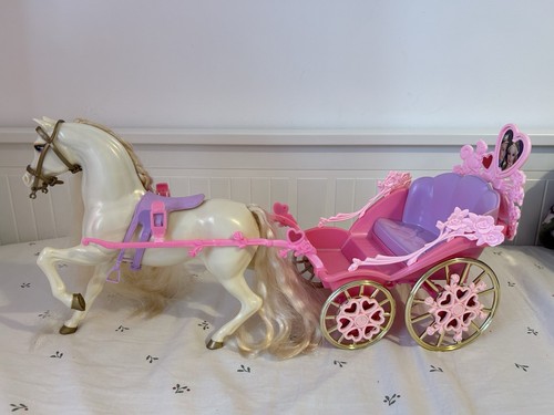 Barbie rapunzel carriage