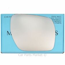 Right Driver side Flat Wing mirror glass for Mitsubishi Shogun 2006-2019 Heated