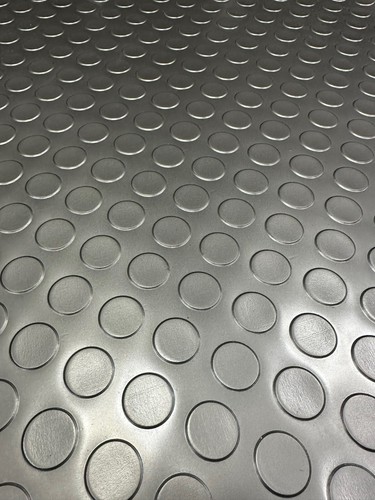 Coin pvc rubber - rubber, grey