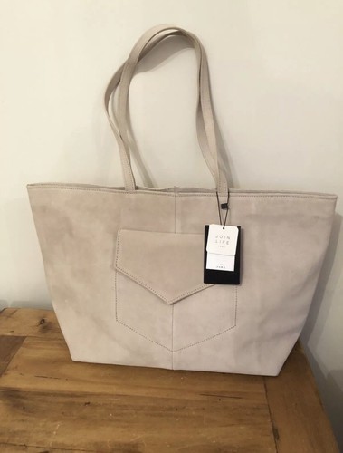 Zara beige suede leather - suede,
