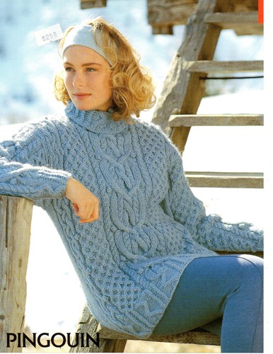 Paper knitting pattern - knitting,
