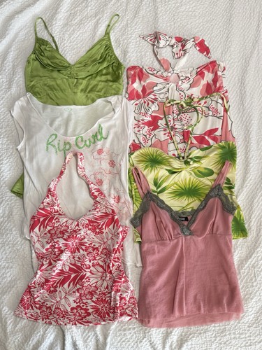 Cami halterneck tshirt - , y2k