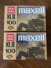 Maxell XL-II 100 Min High Bias