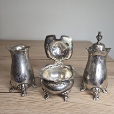 Vintage Antique Silver Plated