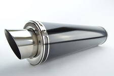 Honda VTR1000 SP2 SP Engineering Satin Black Round Moto GP XL Exhausts