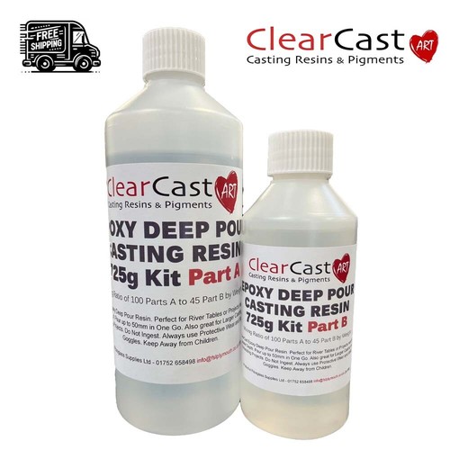 Epoxy deep pour clear casting - epoxy,