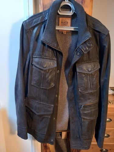 North coast leather jacket - north,