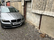 BMW 318 D with Engine Fault