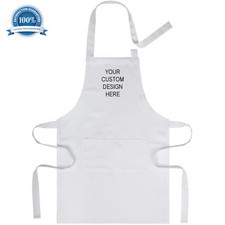 Personalised Kids White Apron