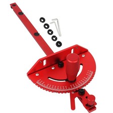 Red miter gauge for - miter, saw