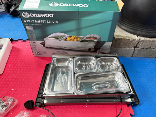 Daewoo tray buffet - tray, server