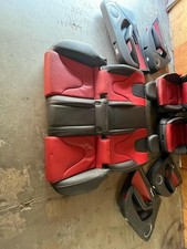 AUDI S5 8T SPORTBACK 2012-2017 S5 RECARO BLACK LEATHER LEFT SIDE FRONT AND REAR 