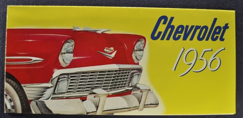1956 chevrolet brochure folder - chevrolet,
