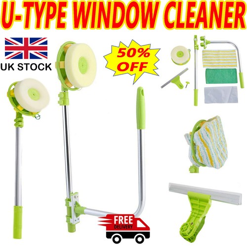 Telescopic window cleaner - window,