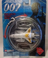 Corgi James Bond TY95802  Space Shuttle Turn Dial Unused On Card