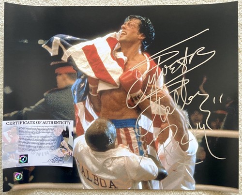 Sylvester stallone signed - sylvester,