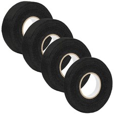 Black Wiring Loom Harness Cloth Tape for Car & Motorcycle Electricals, 15m Long