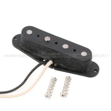 Guitar Pickup for 4 String Tele Bass 51PB Alnico 5 Alnico V Magnets Black