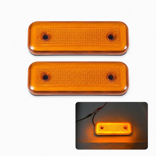Led marker lights amber 24v - marker,