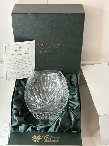Rare boxed galway crystal - galway,