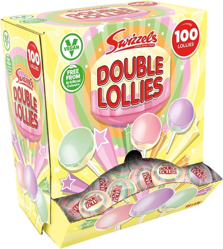 Swizzels double lollies - swizzels, sweets