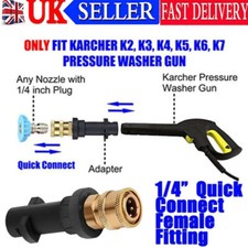 Adapter for Karcher K2-K7 to 1/4'' Quick Release Pressure Washer Gun Lance Kit