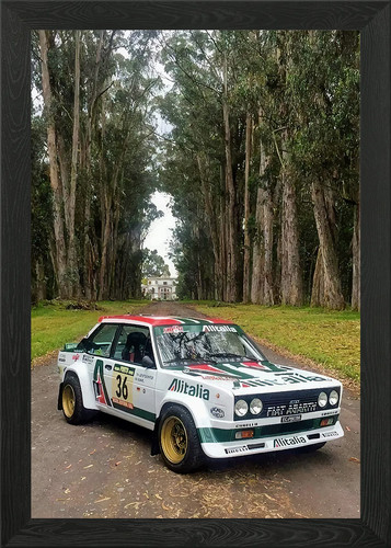 Fiat 131 abarth rally car - abarth,
