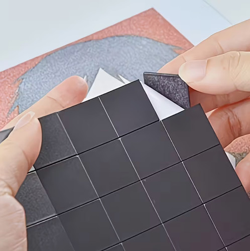 Square magnetic stickers - 40,