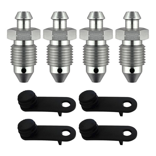 Hel stainless bleed nipples - stainless,