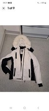 Ladies Topshop Sno Jacket Ski Size 6 34 Hood White