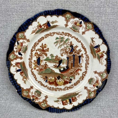 British anchor pottery - british,