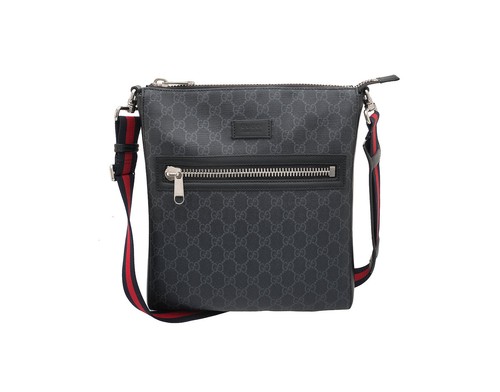 Gucci supreme messenger bag - messenger,