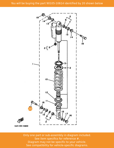 Yamaha bolt flange - yamaha,