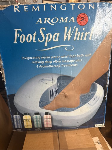 Remington aroma foot spa whirl - remington,