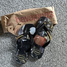 Havaianas Marvel Batman Joker flip flops BNWT size UK 4/5 EU 37/38 Black