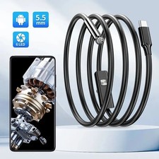 USB Endoscope for OTG Android Phone 5.5mm Borescope Inspection Snake Camera IP67