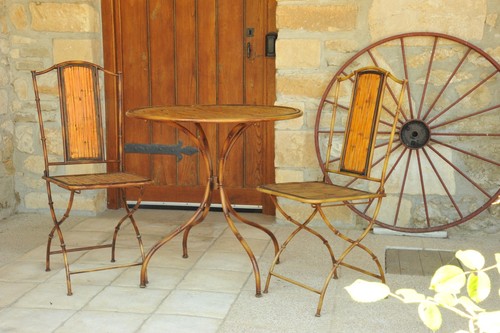 Vintage french faux bamboo - vintage,