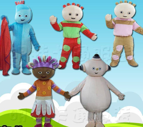 The night garden mascot - garden,