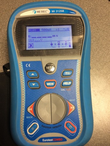 Calibration metrel mi3125b - calibration,