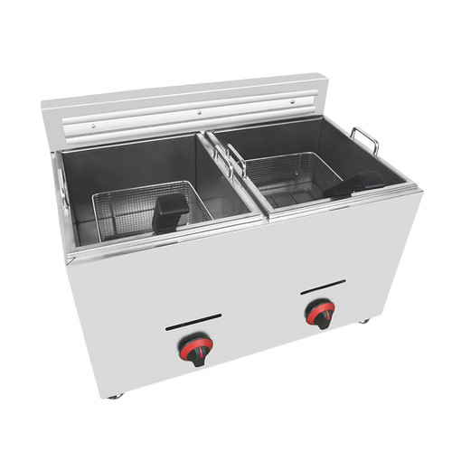 20l commercial gas - lpg, fryer